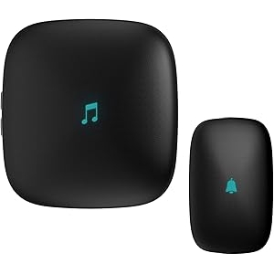 dog bell for potty training – touch activated wireless dog door bell for puppy training – waterproof pet training bell w/over 1000 feet range, 50 door chimes, 4 adjustable volume levels, led flash