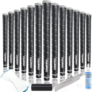 champkey wrap y rubber golf grips 13 pack come with all repair kits high feedback and traction golf club grips