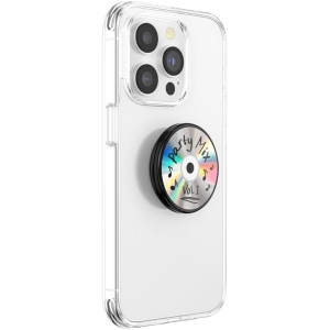 popsockets adhesive phone grip, holder, phone stand, spinner backspin party mix cd