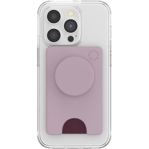 popsockets adhesive phone wallet and card holder with grip, light pink blush pink