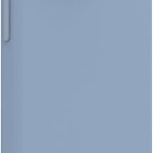 otterbox iphone 17e, 16e, 15, 14, & 13 figura series case polus blue aesthetic, silicone phone cases, protective minimalist design, magsafe iphone case with camera protection
