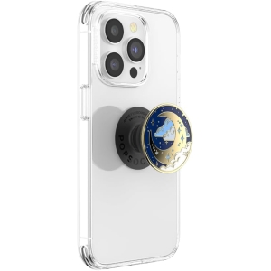 popsockets phone grip with expanding kickstand, for phone enamel fly me to the moon