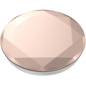 popsockets adhesive phone grip, holder, phone stand, rose gold metallic diamond rose gold