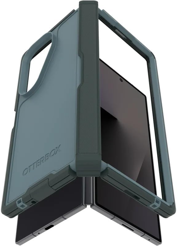 otterbox samsung galaxy z fold7 (only) defender series xt case sagebrush (green) screenless rugged hinge protection lanyard attachment powershare and wireless charging compatible otterbox samsung galaxy z fold7 (only) defender series xt case sagebrush (green) screenless rugged hinge protection lanyard attachment powershare and wireless charging compatible