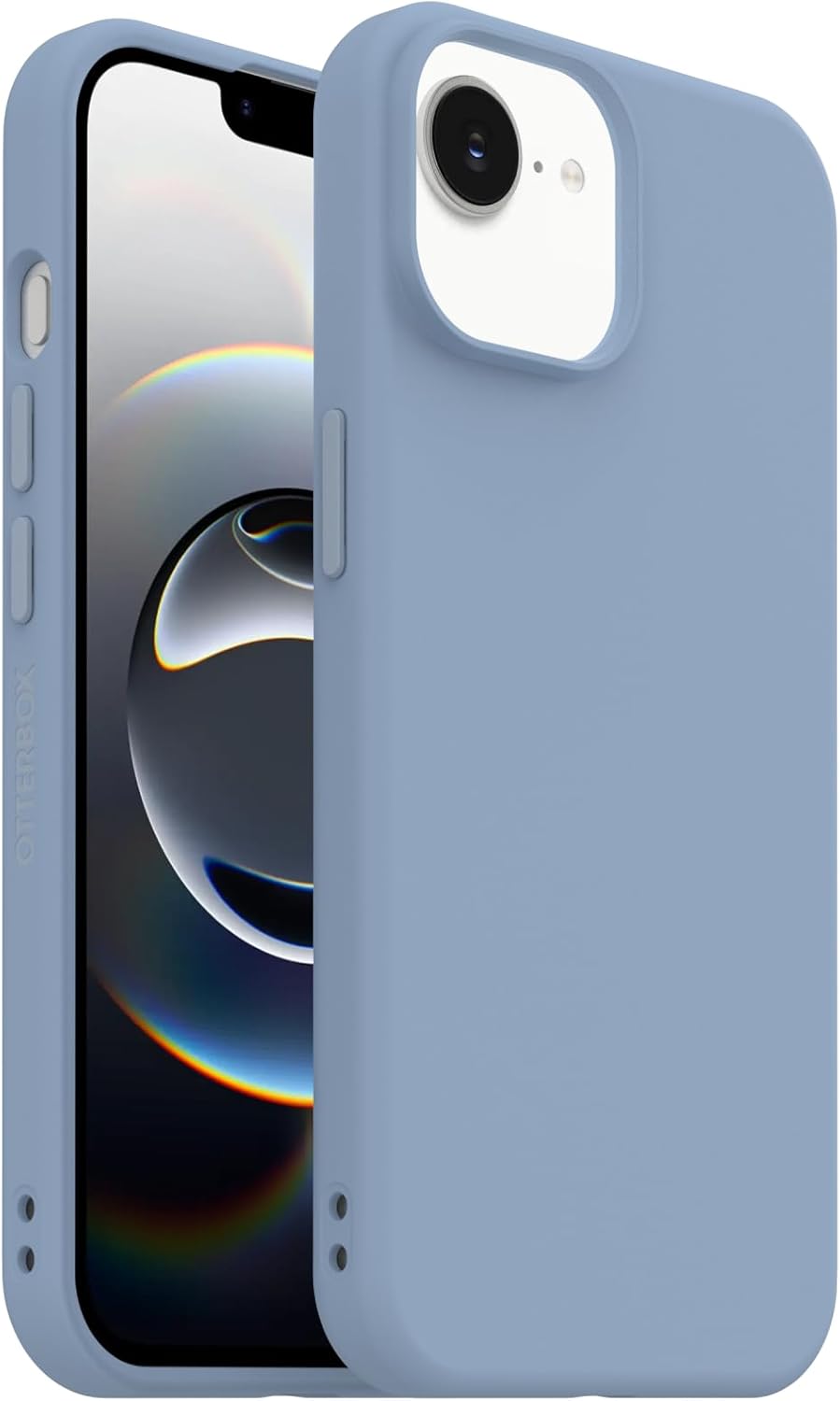 otterbox iphone 17e, 16e, 15, 14, & 13 figura series case polus blue aesthetic, silicone phone cases, protective minimalist design, magsafe iphone case with camera protection otterbox iphone 17e, 16e, 15, 14, & 13 figura series case polus blue aesthetic, silicone phone cases, protective minimalist design, magsafe iphone case with camera protection