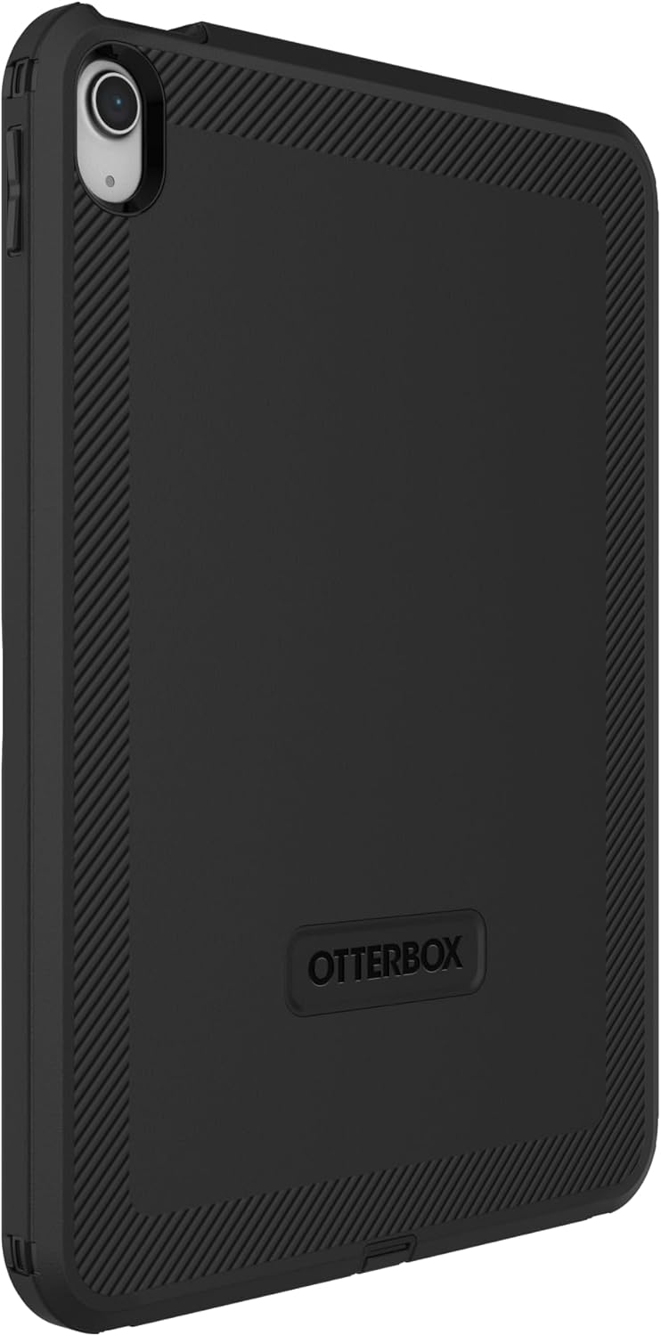 otterbox defender series case for ipad (a16) & ipad 10th gen black, rugged, durable, multi layer protection otterbox defender series case for ipad (a16) & ipad 10th gen black, rugged, durable, multi layer protection
