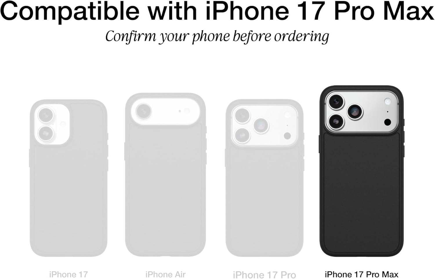 otterbox iphone 17 pro max symmetry series clear case clear ultra thin, sleek iphone case, magsafe with camera control otterbox iphone 17 pro max symmetry series clear case clear ultra thin, sleek iphone case, magsafe with camera control