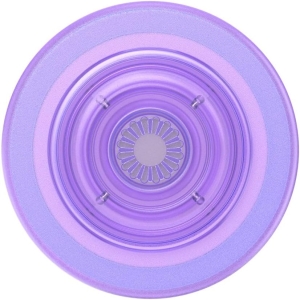popsockets phone grip for magsafe, magnetic holder, phone stand lavender translucent