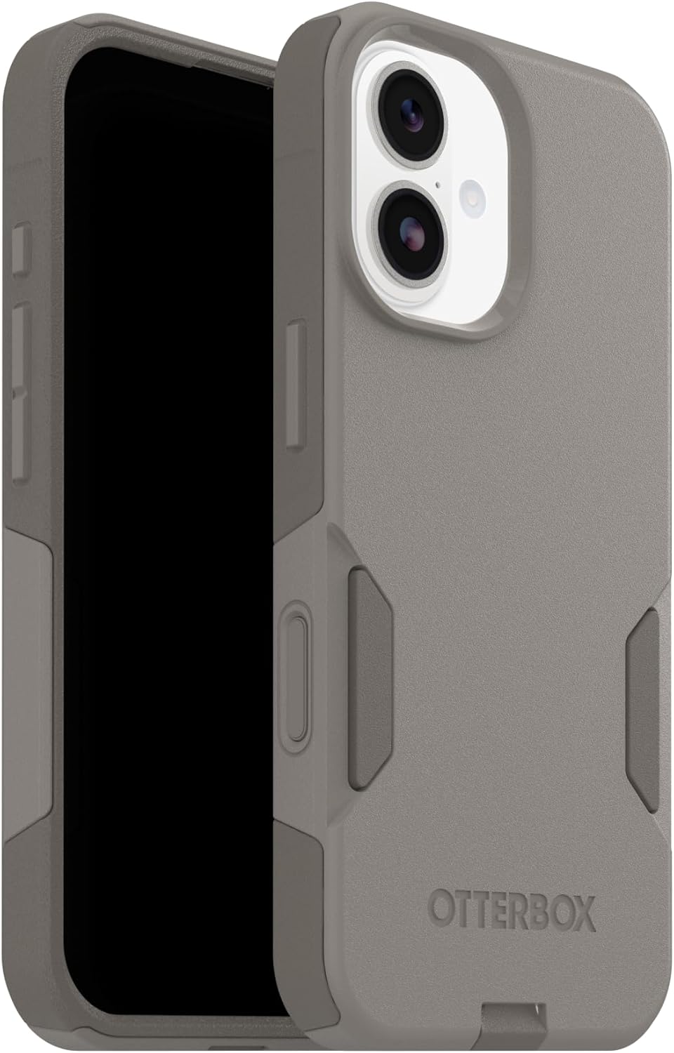 otterbox iphone 17 commuter series case grey comfort thin & protective iphone case, dual layer, impact absorbing iphone case otterbox iphone 17 commuter series case grey comfort thin & protective iphone case, dual layer, impact absorbing iphone case