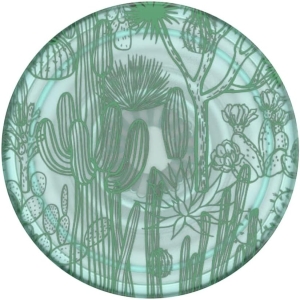 popsockets plant based phone grip with expanding kickstand, adhesive grip, eco friendly translucent cacti