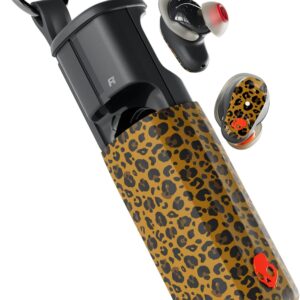 skullcandy method 360 anc wireless earbuds, sound by bose, bluetooth headphones, premium noise cancelling, up to 40 hrs battery, sweat and water resistant, microphone for iphone android leopard