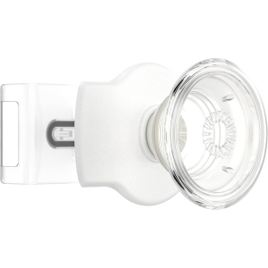 popsockets phone grip & slide stretch, clear white and clear
