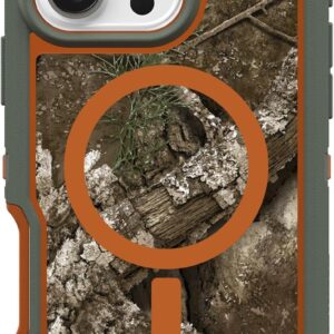 otterbox iphone 16 pro max (only) defender series xt case for magsafe realtree (camo) screenless lanyard attachment