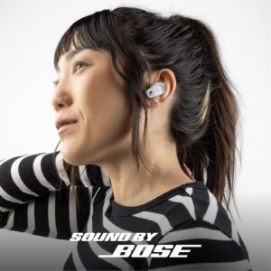 skullcandy method 360 anc wireless earbuds, sound by bose, bluetooth headphones, premium noise cancelling, up to 40 hrs battery, sweat and water resistant, microphone for iphone android bone