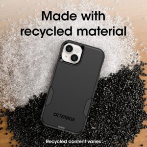 otterbox iphone 14 & iphone 13 commuter series case black , slim & tough, pocket friendly, with port protection | slim